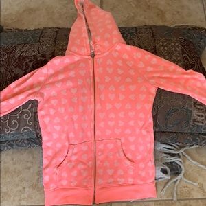 coral hearts jacket